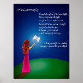 Angel Butterfly Poster (Voorkant)