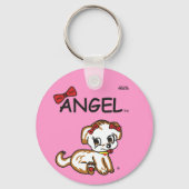 Angel Button Sleutelhanger (Voorkant)