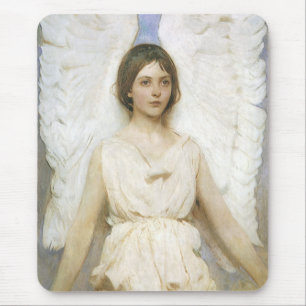 Angel by Abbott Thayer, Vintage Victorian Fine Art Muismat