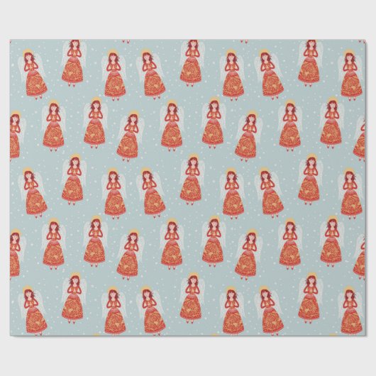 Angel Cadeaupapier (Vlak)