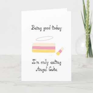 Angel Cake Kaart