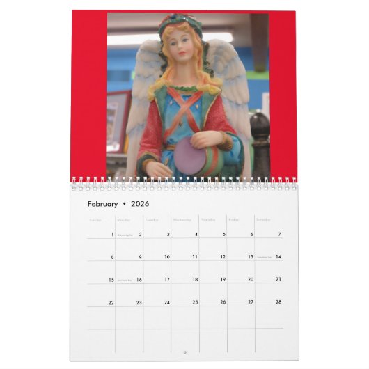 Angel Calendar #1 Kalender (Feb 2026)
