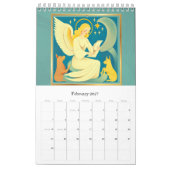 angel calendar kalender (Feb 2027)