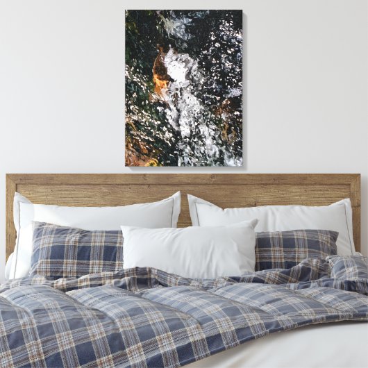 ANGEL CANVAS AFDRUK (Insitu (Slaapkamer))