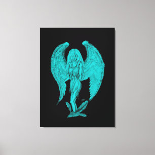 Angel Canvas Afdruk