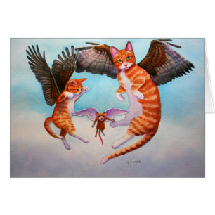 Angel Cat en Mouse Game