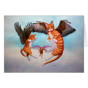 Angel Cat en Mouse Game