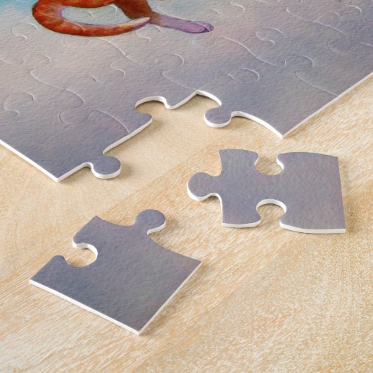 Angel Cat en Mouse Game Legpuzzel (Zijkant)