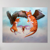 Angel Cat en Mouse Game Poster (Voorkant)