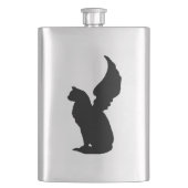 Angel Cat Flask Heupfles (Voorkant)
