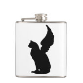 Angel Cat Flask Heupfles (Voorkant)