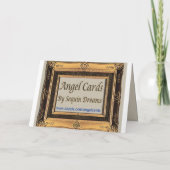 Angel Cat Kaart | Met diepste sympathie (Achterkant)