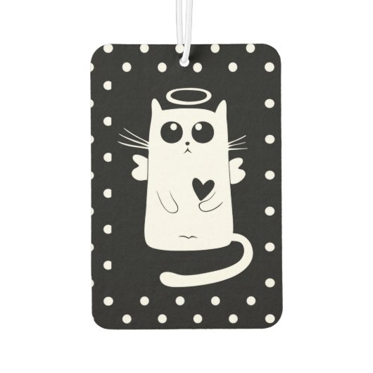 Angel Cat Luchtverfrisser (Achterkant)