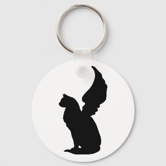 Angel Cat Sleutelhanger (Voorkant)