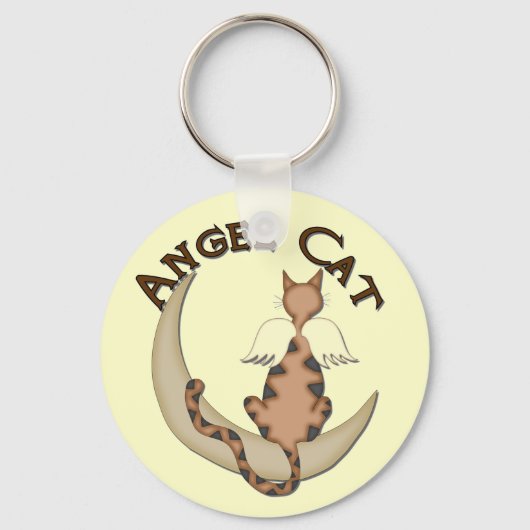 Angel Cat Sleutelhanger (Voorkant)