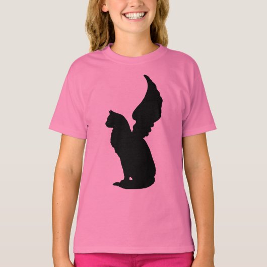 Angel Cat T-Shirt (Voorkant)