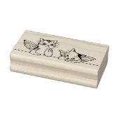 Angel Cats Rubber Stamp Rubberstempel (Stempel)