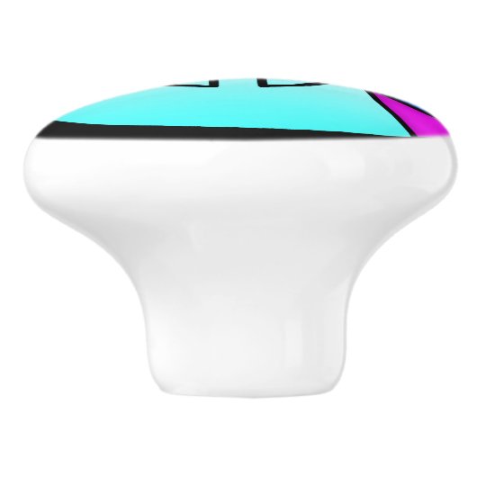 Angel Ceramic Knob Keramische Knop (Zijkant)