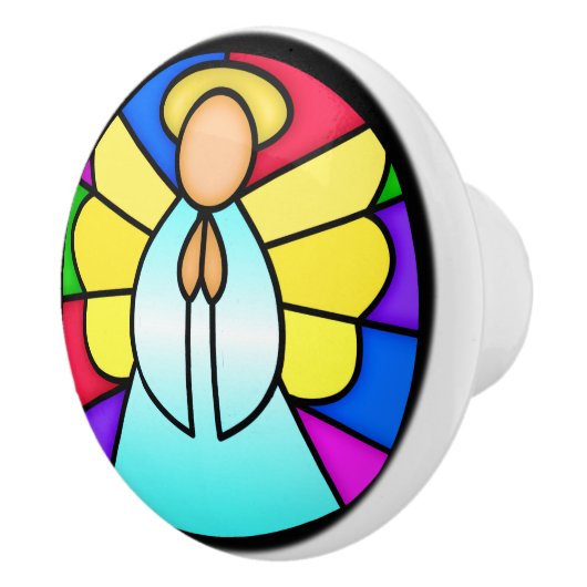 Angel Ceramic Knob Keramische Knop (Rechts)