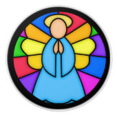 Angel Ceramic Knob Keramische Knop (Voorkant)