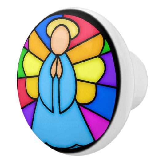 Angel Ceramic Knob Keramische Knop (Rechts)