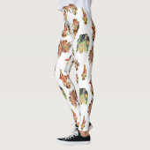angel cherub antiek hevenachtig Victoriaans Leggings (Links)