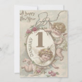 Angel Cherub Roos Kaart (Voorkant)