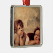 Angel Cherubs Metalen Ornament (Rechts)