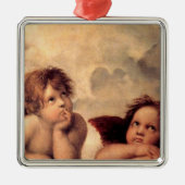Angel Cherubs Metalen Ornament (Voorkant)