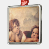 Angel Cherubs Metalen Ornament (Links)