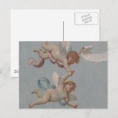 Angel Cherubs Whimsical Renaissance Briefkaart (Voorkant / Achterkant)