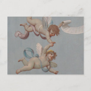 Angel Cherubs Whimsical Renaissance Briefkaart
