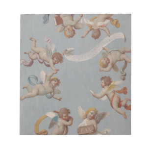 Angel Cherubs Whimsical Renaissance Notitieblok