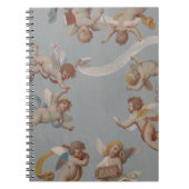 Angel Cherubs Whimsical Renaissance Notitieboek (Voorkant)