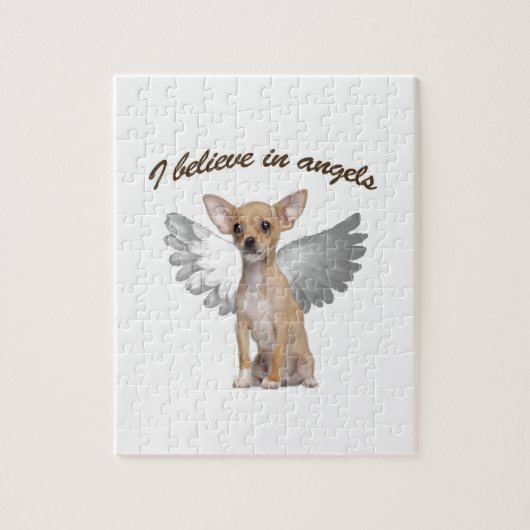 Angel Chihuahua Legpuzzel (Verticaal)
