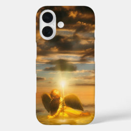 Angel Child LIGHT DE WERELD iPhone 16 Hoesje