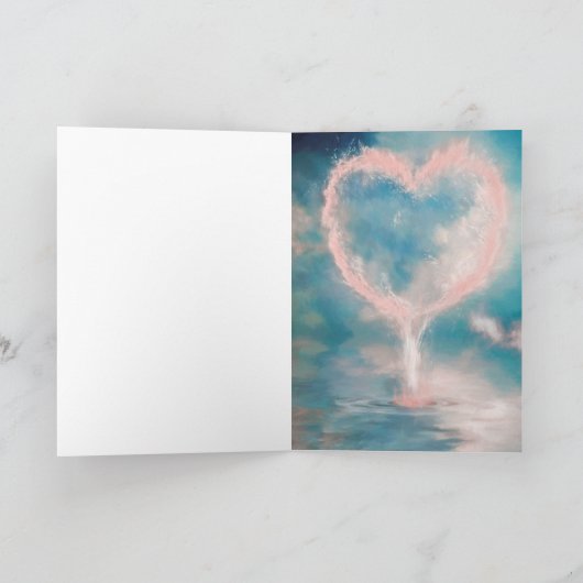 Angel Child LIGHT DE WERELD Kaart (Binnen)