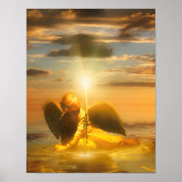 Angel Child LIGHT DE WERELD Poster