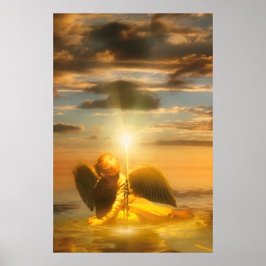 Angel Child LIGHT DE WERELD Poster (Voorkant)