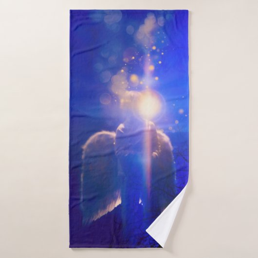 Angel Child "NOOIT ALONE" Badhanddoek (Badhanddoek)