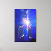 Angel Child "NOOIT ALONE" Canvas Afdruk (Voorkant)