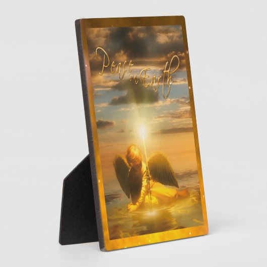 Angel Child PEACE on AARTH Fotoplaat (Zijkant)