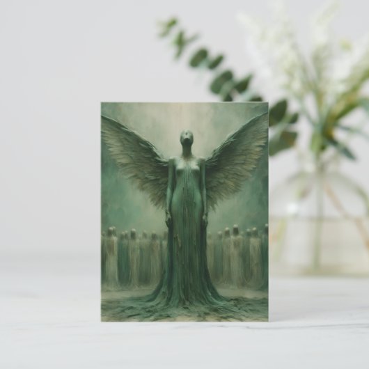 Angel Choir Horror Briefkaart (Staand voorkant)