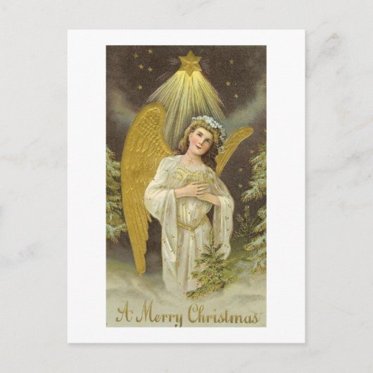  Angel Christmas Briefkaart (Voorkant)
