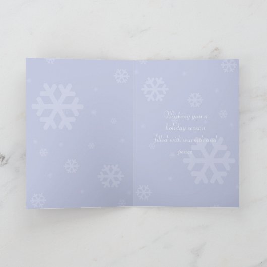 Angel Christmas Kaart beroemd gemaakt door Molly H (Binnen)