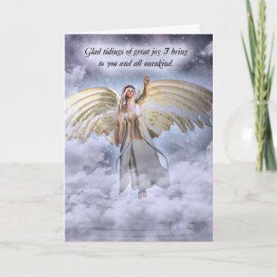 Angel Christmas Kaart Religious