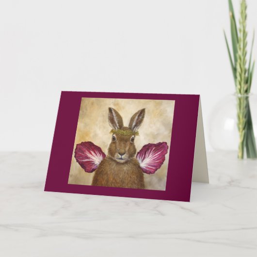 Angel Clare-kerstkaart Feestdagen Kaart (Voorkant)