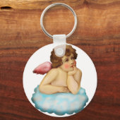 Angel Cloud Cupid Sleutelhanger (Voorkant)