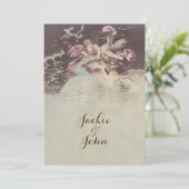 Angel Clouds - Uitnodigingen / RSVP / Wedding (Staand voorkant)