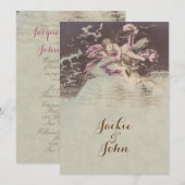 Angel Clouds - Uitnodigingen / RSVP / Wedding (Voorkant / Achterkant)